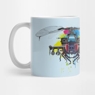 Dragon Attack Copter Mug